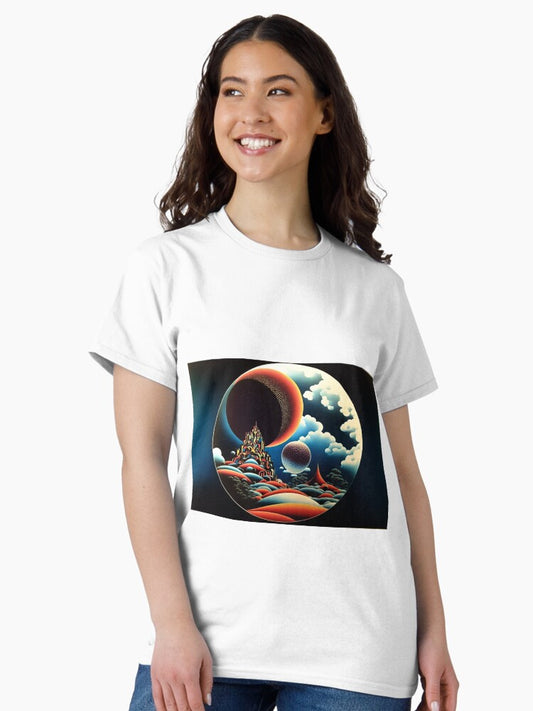 1970s surreal scifi graphic Classic T-Shirt