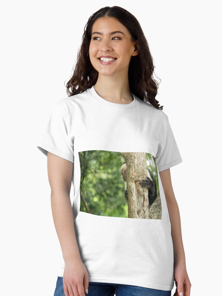 A Shy Monkey in Nicaragua Classic T-Shirt