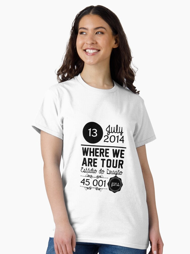 13th July - Estadio do Dragao WWAT Classic T-Shirt