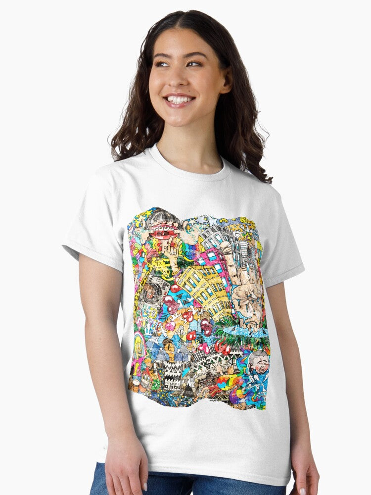 A painting about American rap Classic T-Shirt