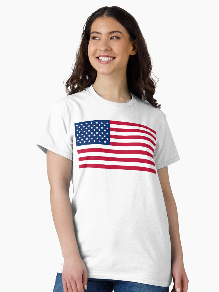 52 Star American Flag Classic T-Shirt