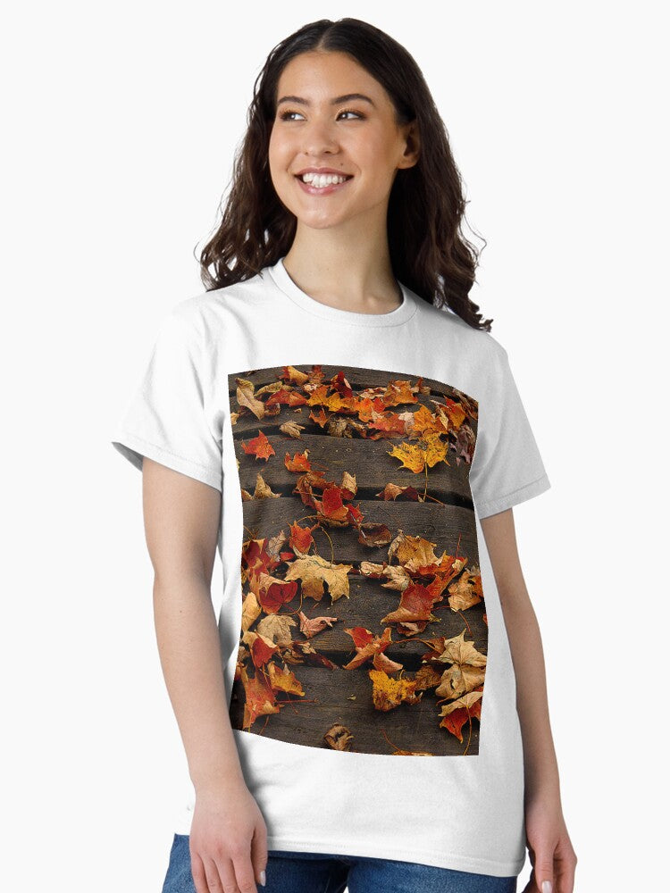 A warrior's riding..Ride with the wind..So far away, the spirits will guide you..No more sorrow..Don't look back, your freedom will follow..Can't you see... on the trail of tears Classic T-Shirt