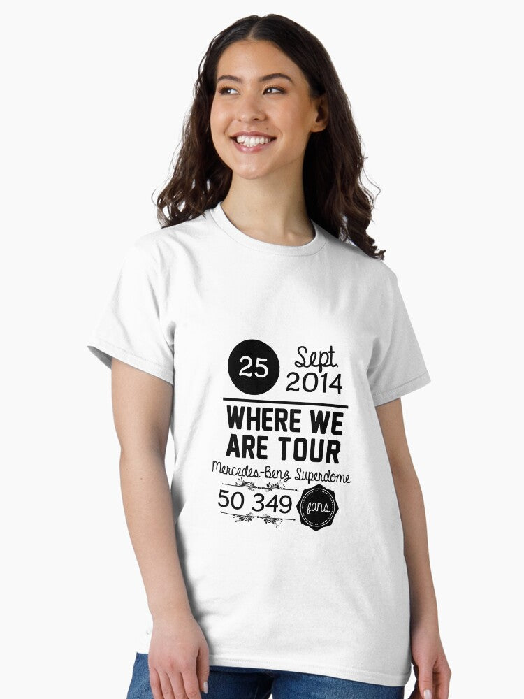 25th september - Mercedes-Benz Superdome WWAT Classic T-Shirt
