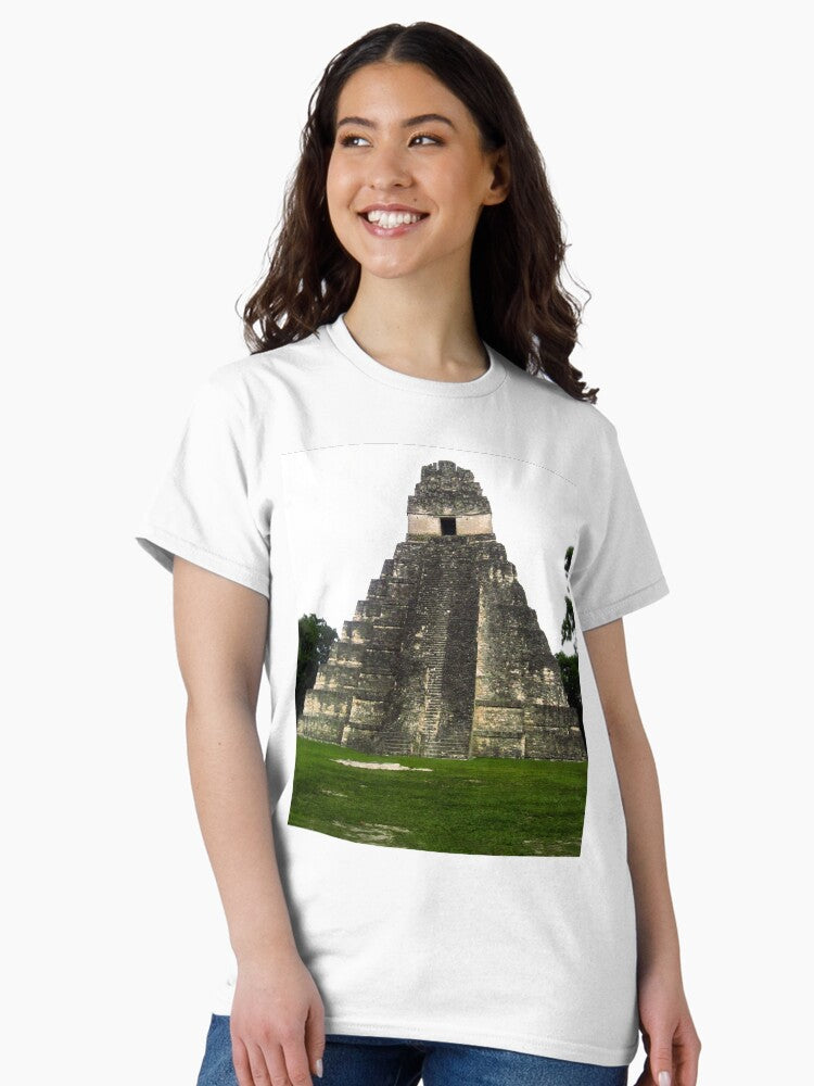 8th Century Mayan Temple, Tikal, Guatemala Classic T-Shirt
