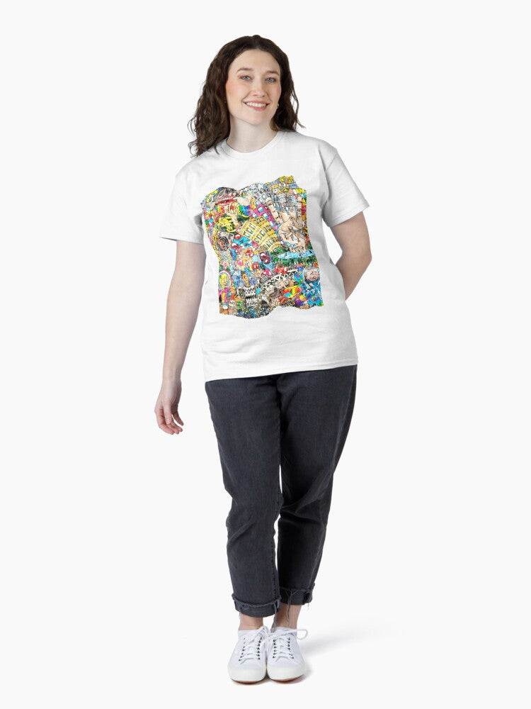 A painting about American rap Classic T-Shirt