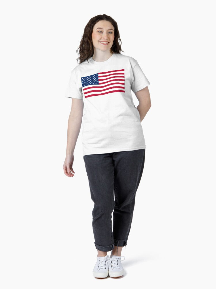 52 Star American Flag Classic T-Shirt