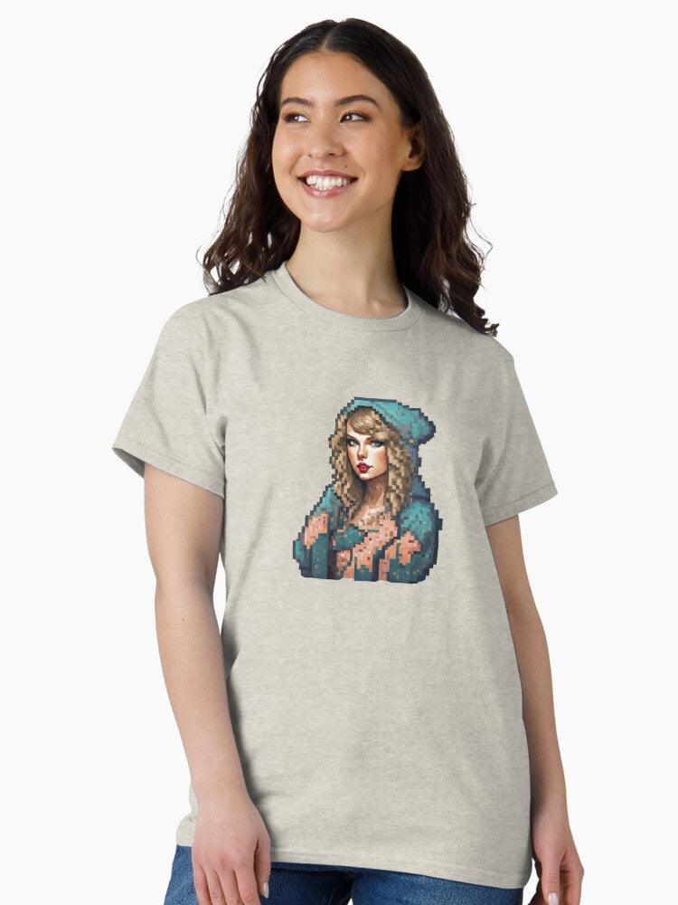 8 Bit Taylor Swift Classic T-Shirt Style001