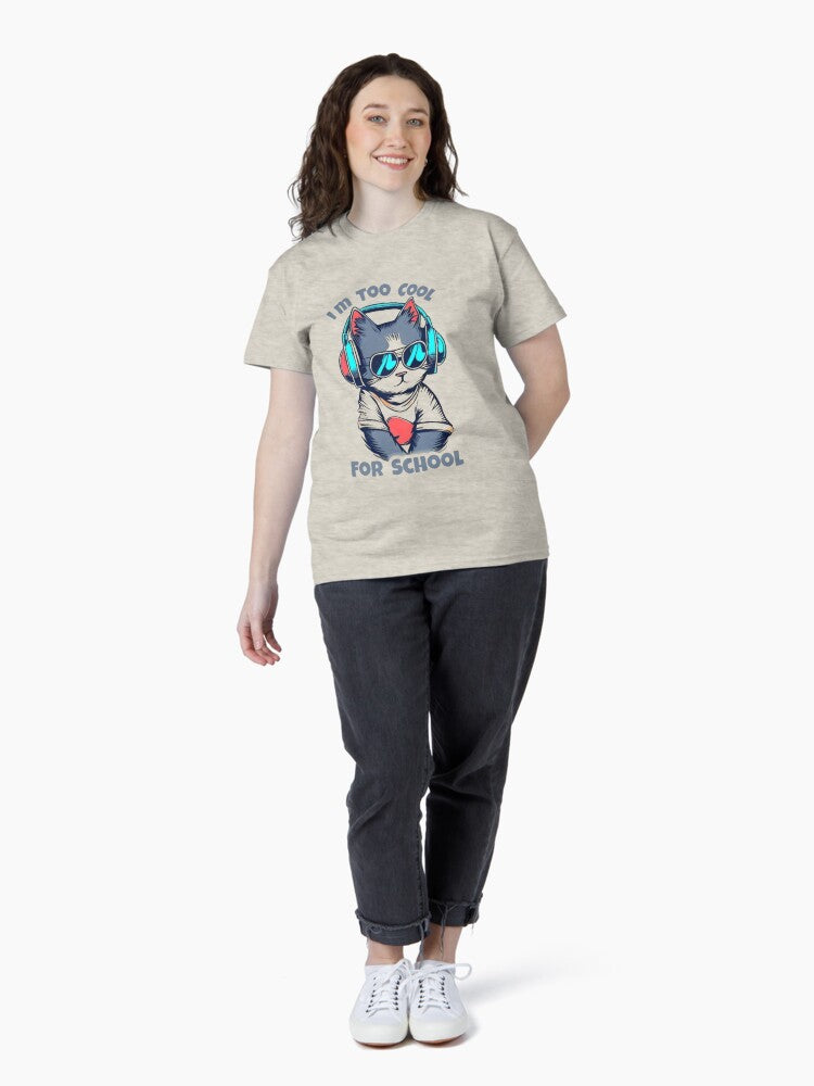 ##La musique de mon chat T-shirt classique## Classic T-Shirt