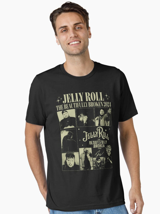 90s Jelly Roll 2024 Concert Essential T-Shirt