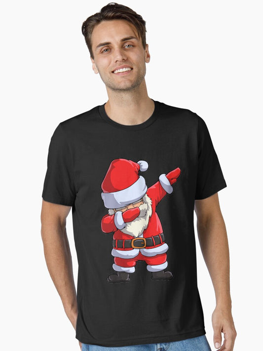 Dabbing Santa Claus Christmas Funny Dab X-mas Gifts Kids Boys Girls Men Women Essential T-Shirt