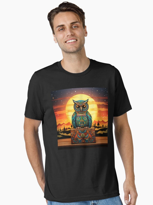 A colorful owl Essential T-Shirt