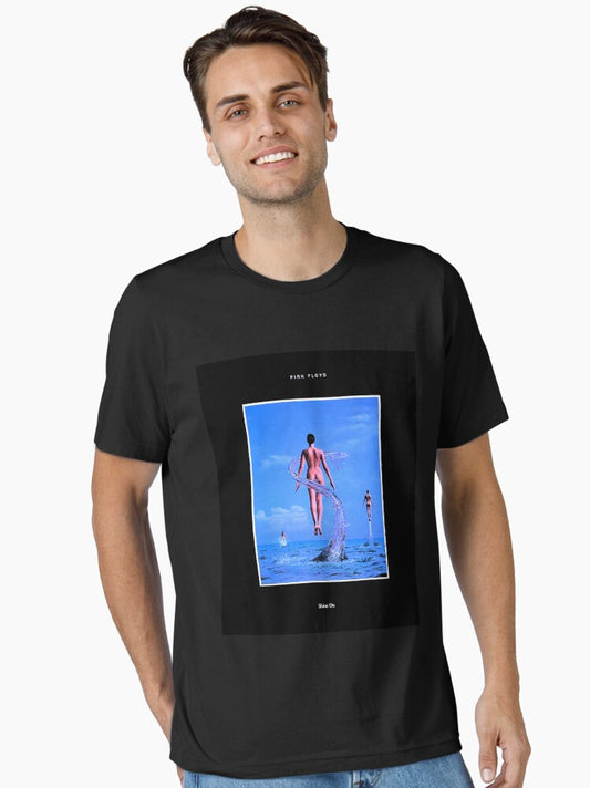 Abstract <<PINKFLOYD>> Band Number FIVE Essential T-Shirt
