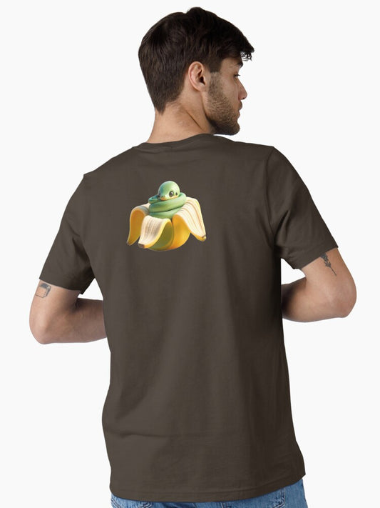 A cute snake inside a banana. Essential T-Shirt Style001