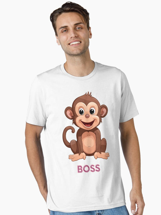 "Monkey Magic: Swing into Style with Our Cheeky T-shirt Designs!" Essential T-Shirt