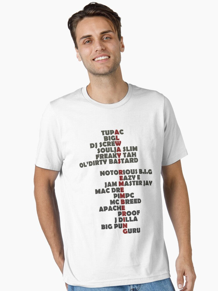 80s 90s Made Me Hip Hop Always Remembering Hip Hop Rapper Essential T-Shirt
