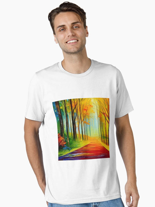 A Golden Path In The Forest Essential T-Shirt