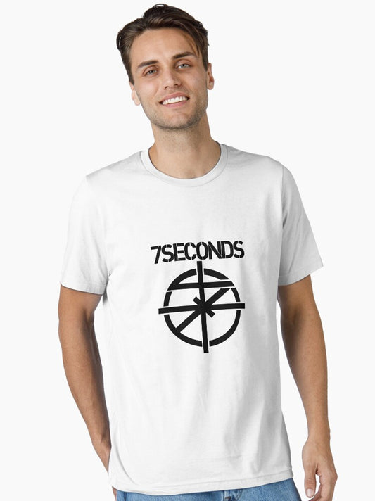 7 Seconds Black Logo Essential T-Shirt