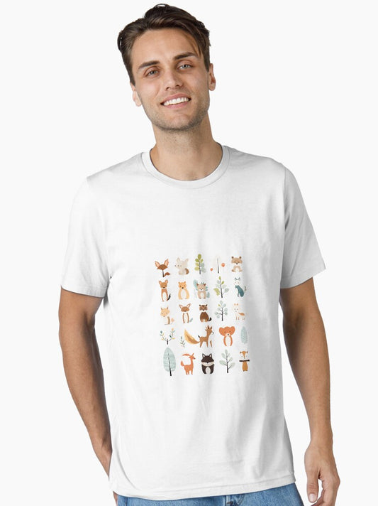 Funny Friends in Woods Essential T-Shirt