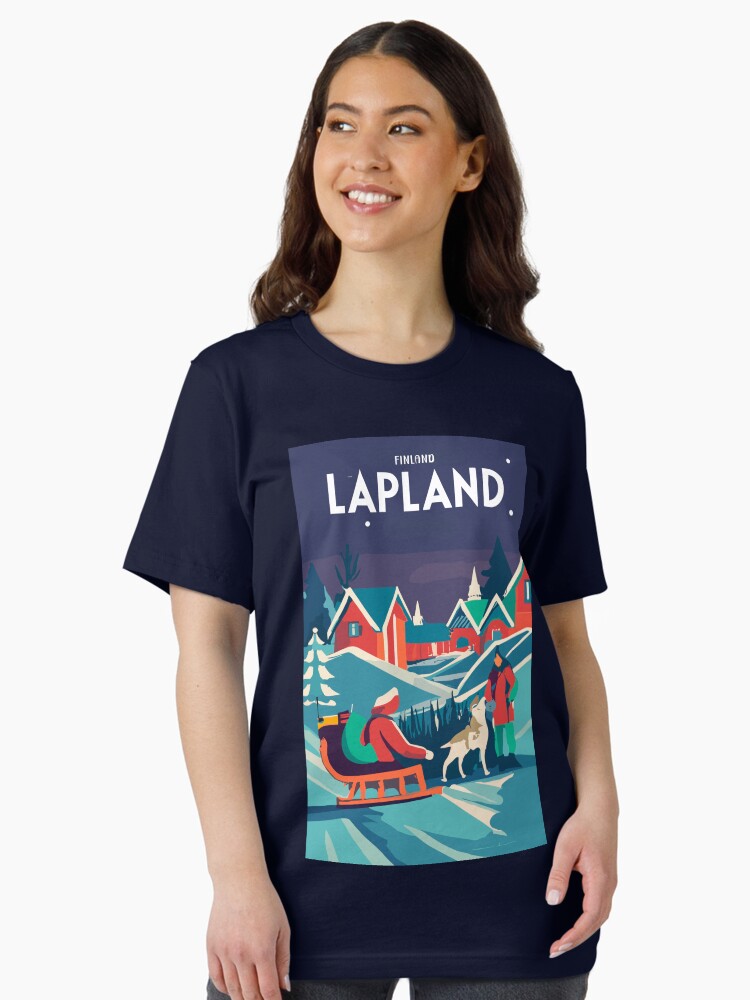 A Vintage Travel Art of Lapland - Finland Essential T-Shirt Style001