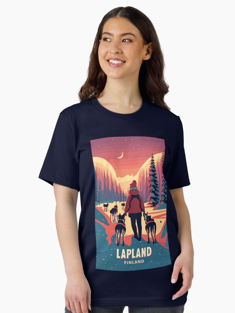 A Vintage Travel Art of Lapland - Finland Essential T-Shirt