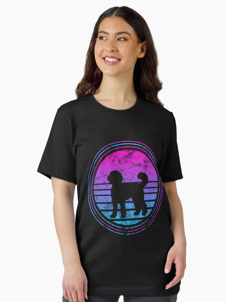 80's Retro Poodle T-Shirt - Vintage Eighties Poodle Gift Essential T-Shirt