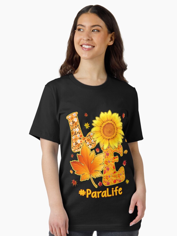 Love Halloween Autumn Para Life funny cute fall thanksgiving pumpkin school Essential T-Shirt