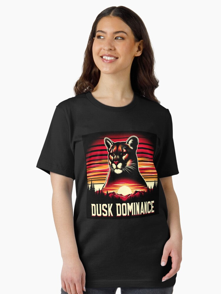 "Predator at Sunset" - Majestic Mountain Lion Art Print Essential T-Shirt