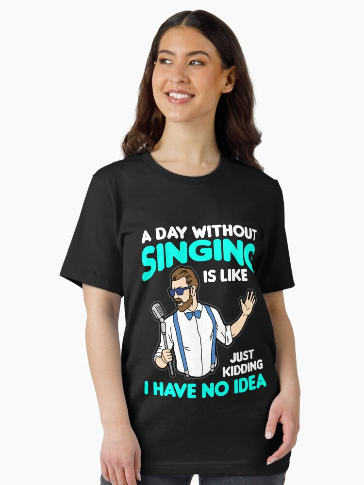 A DAY WITHOUT SINGING Essential T-Shirt