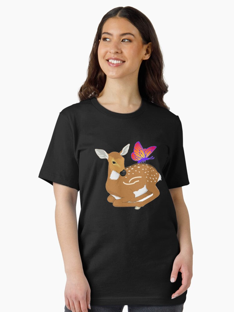 A deer and a butterfly Essential T-Shirt
