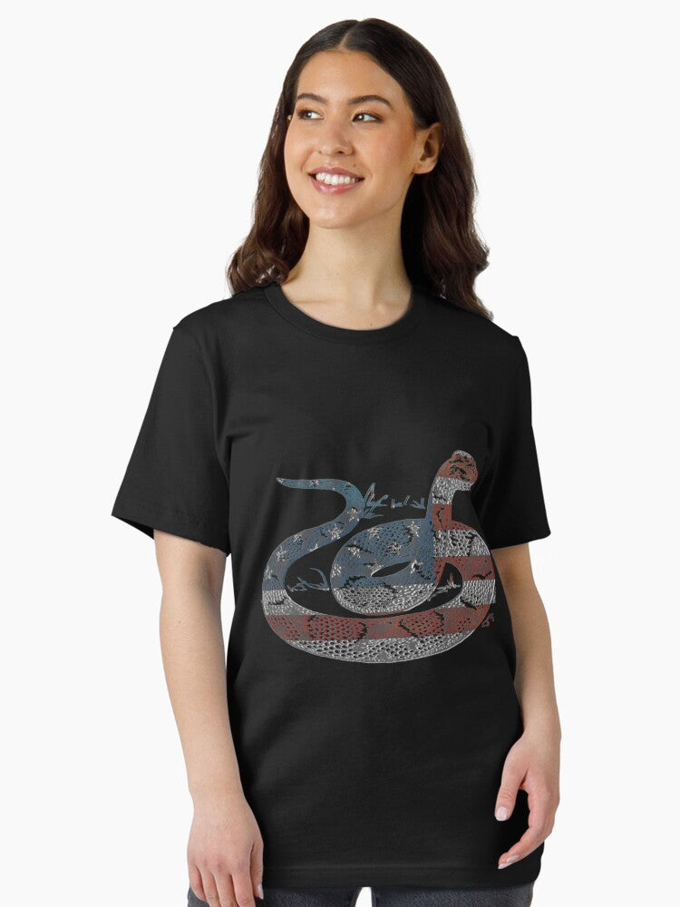 4th of july snake american flag usa Essential T-Shirt