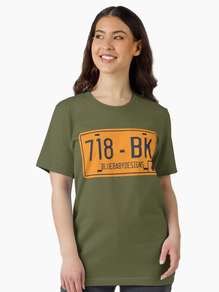 718-BK PLATE Essential T-Shirt