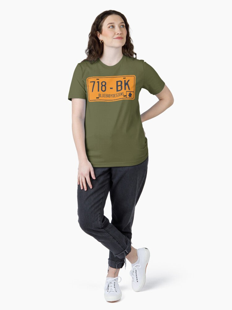 718-BK PLATE Essential T-Shirt
