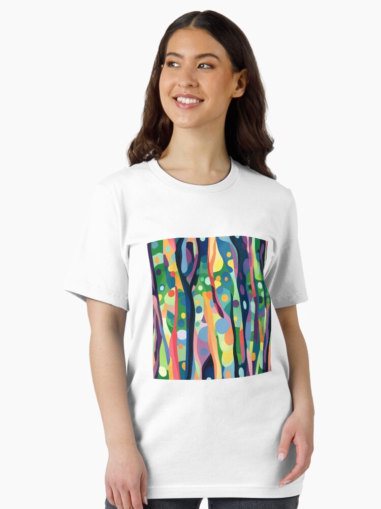 Abstract and Colorful Forest Essential T-Shirt