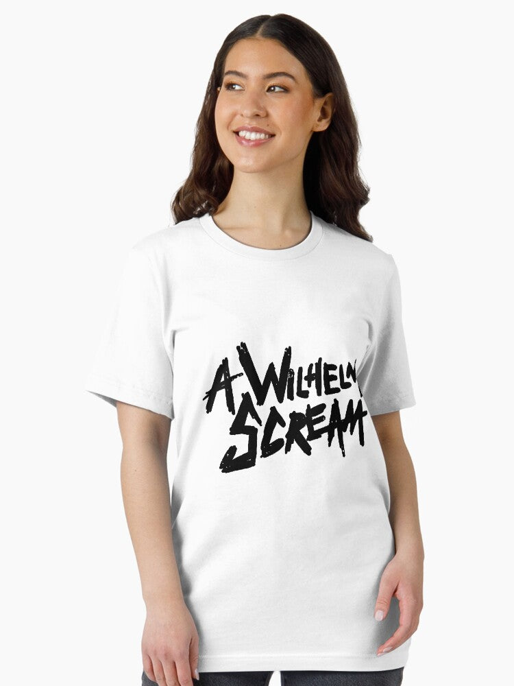 A Wilhelm Scream Black Font Essential T-Shirt