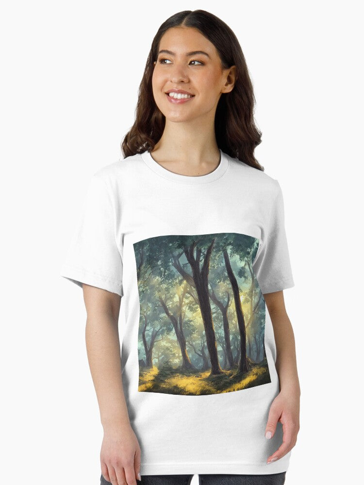 "The magic of a misty forest morning Essential T-Shirt