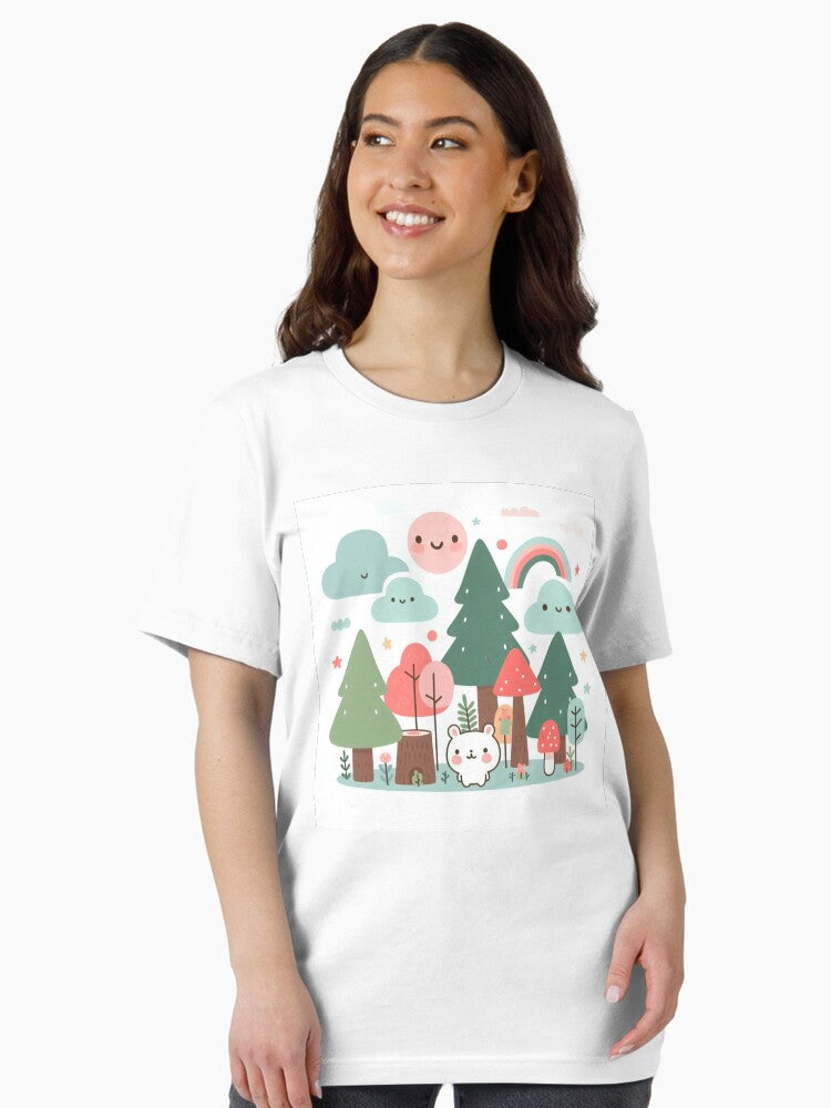 A Cute Forest Smiling Essential T-Shirt