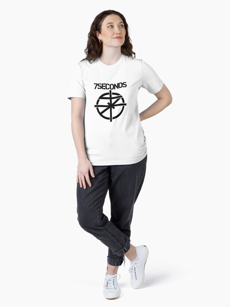 7 Seconds Black Logo Essential T-Shirt