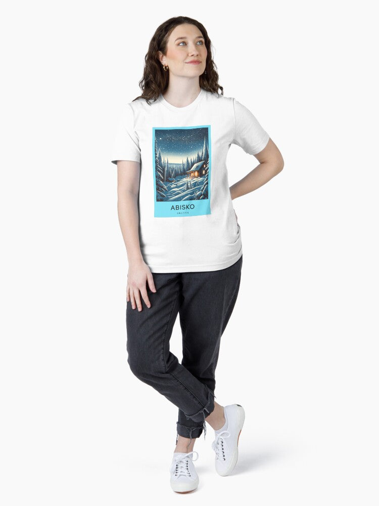 Abisko Sweden Digital Art Poster Essential T-Shirt