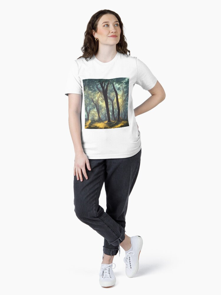 "The magic of a misty forest morning Essential T-Shirt