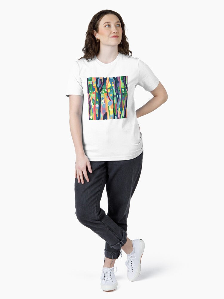 Abstract and Colorful Forest Essential T-Shirt