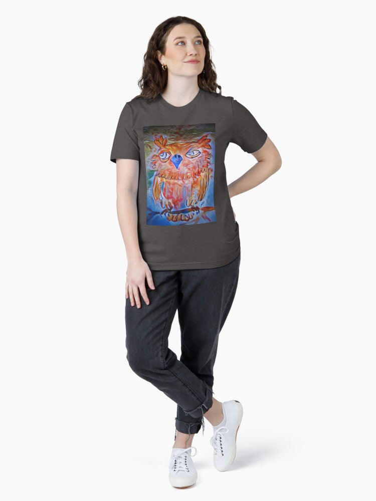 A colorful fairy tale owl. Essential T-Shirt