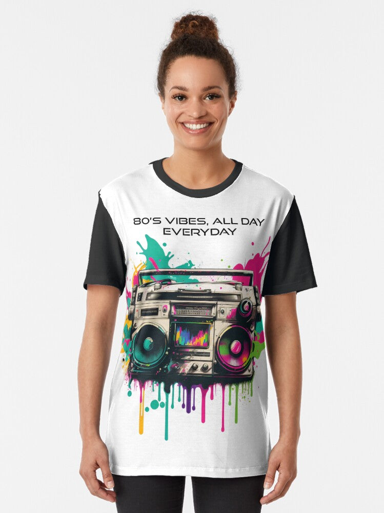 80s vibes all day Graphic T-Shirt