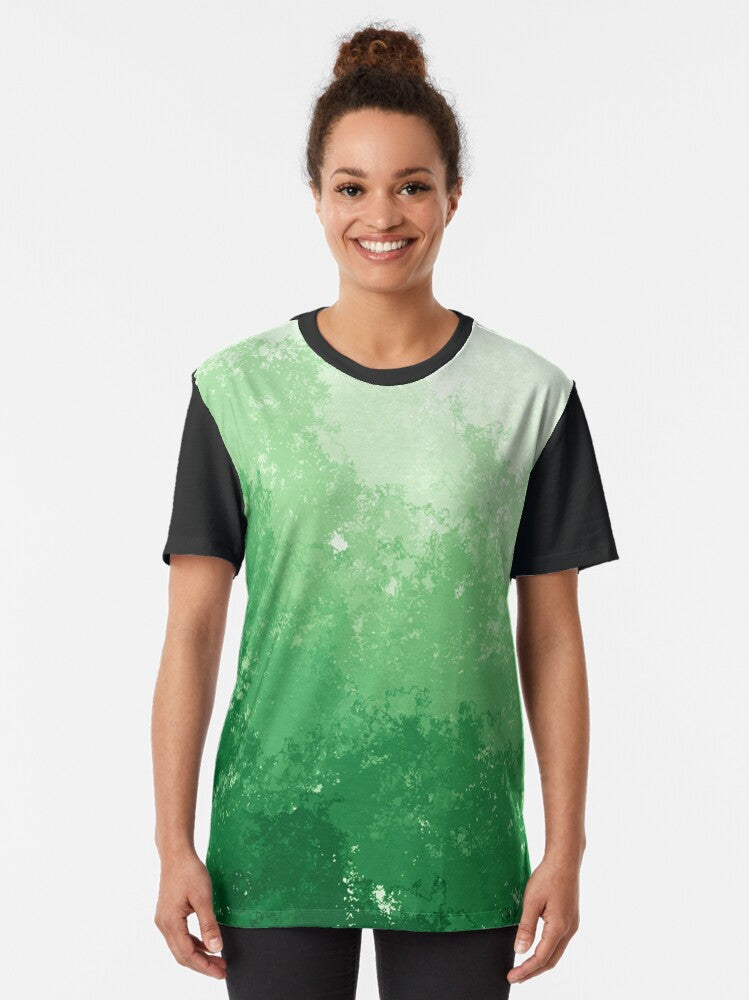 50 Shades of Green Graphic T-Shirt