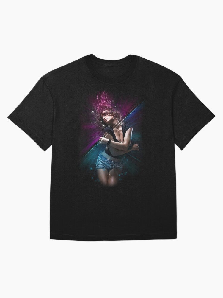 A girl in a musical trance Oversized T-Shirt