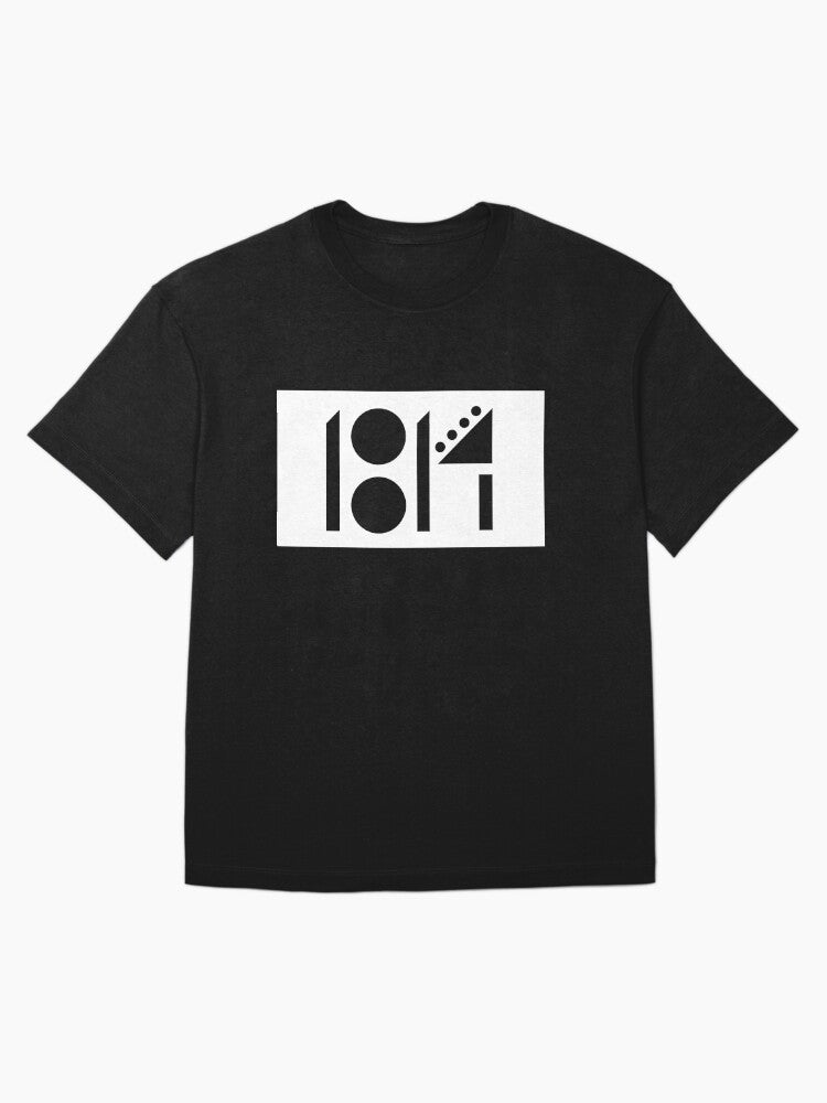 1814 blackout Oversized T-Shirt
