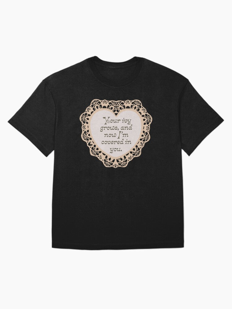'I'm Covered In You' Valentine Oversized T-Shirt