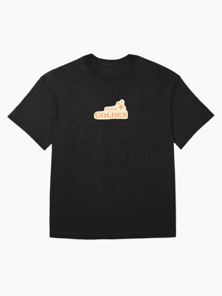 "you're so golden" fine line Oversized T-Shirt