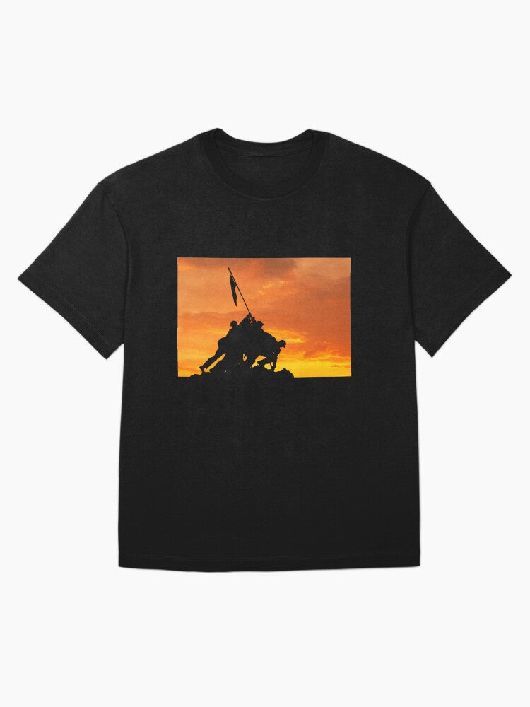 2-23-45; Mt. Suribachi, Iwo Jima Oversized T-Shirt