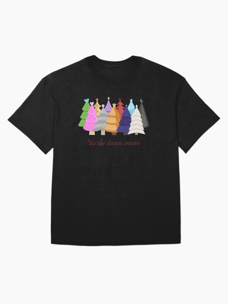 'tis the damn season Oversized T-Shirt Style003