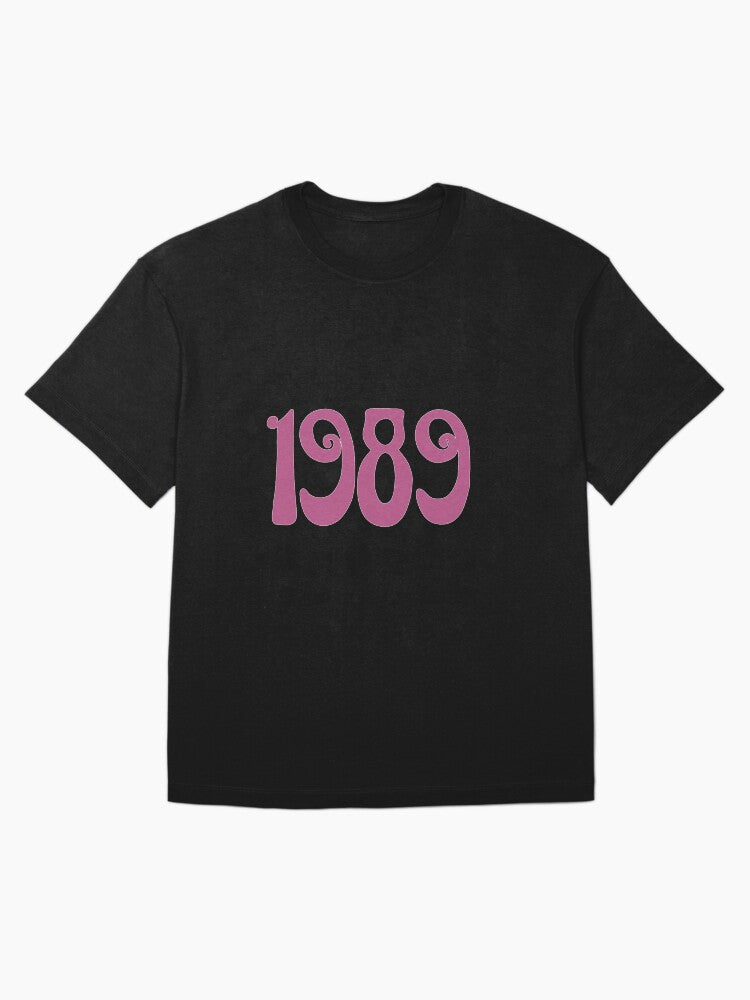 1989 pink taylor Oversized T-Shirt Style001